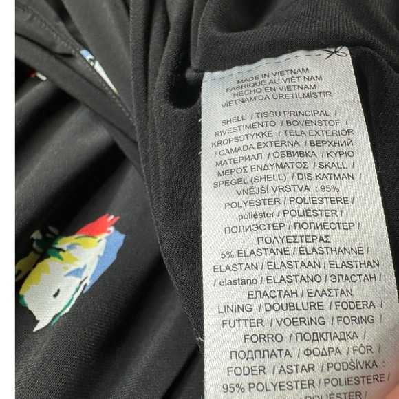 Lauren Ralph Lauren Floral Print Bishop Long Sleeve Dress size 16W Black - Picture 3 of 7